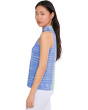 Frequency Print Sleeveless Top