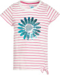 Hatley Kids Футболка с полосатым галстуком в виде сияющего цветка спереди (для малышей / Маленьких детей / больших детей)