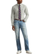 Classic Fit Striped Broadcloth Shirt