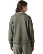 Waffle Scuba Polo Sweatshirt