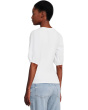 Mixy V-Neck Puff Tee