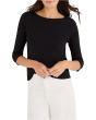 3/4 Sleeve Ballet Boat Tee