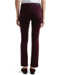 Mari Mid Rise Slim Straight Jean In Winery