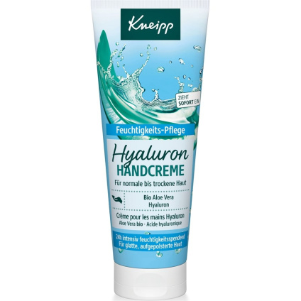 Kneipp Увлажняющий крем для ухода за руками Гиалуроновый крем для рук - 75 мл