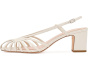 Priscilla Lattice Slingback Mid Heel Sandals