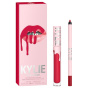 Kylie Jenner Cosmetics Блеск для губ матовый набор для губ 402 Мэри Джо К - матовая жидкая помада 3 мл + подводка для губ 1,1 гр. - 1 шт.