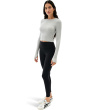Louise Rib Long Sleeve Crop