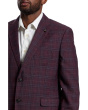 Windowpane Plaid Dress Blazer