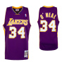 Майка M&N NBA Swingman Джерси Лос-Анджелес Лейкерс в фиолетовом цвете