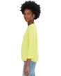 3/4 Sleeve Crew Neck Swing Sweater