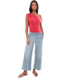 Petite Mid-rise Weekender Wide Leg Jeans