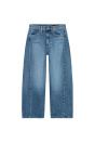 Zara ДЖИНСЫ ZW COLLECTION С РАССЛАБЛЕННЫМ ПОЯСОМ ДО ЩИКОЛОТКИ СРЕДНЕЙ ВЫСОТЫ 541365289-427-32