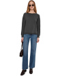 Long Sleeve Reverse Seams Sweatshirt