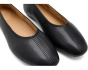 Delicato High-Cut Soft-Leather Ballet Flats