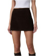 The Vegan Suede Mini Skirt