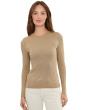 Petite Mini-Cable Crewneck Sweater