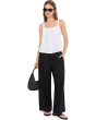 Mavi Button-Front Shirred Cami