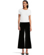 Clean Front Anessa Trouser In Black Overdye