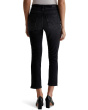 Mari Mid-Rise Slim Straight Crop Jeans in Elixir