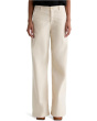 Stella Mid Rise Wide Leg Palazzo Pant In Opal Stone