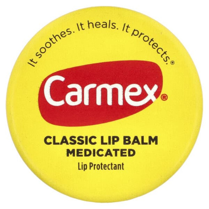 Carmex, классический бальзам для губ, лечебный, 7,5 г (0,25 унции)