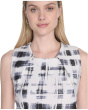 Scuba Sleeveless Printed Sheath
