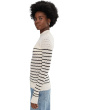 Forever Striped Mock Neck