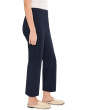 Washable Stretch Crepe Ankle Kick Pants
