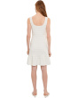 Pointelle Square Neck Sleeveless Dress