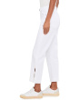 27" Kennedy Mid-Rise Crop Straight Leg Jeans with Pearl Trim