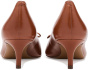 Adrienne Lace-Up Nappa Leather Pumps