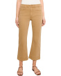 Hannah Mid-Rise Crop Flare Hugger Jean 25 1/2"