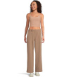 Stretch Woven Wide Leg Pants