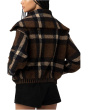 Prep Academy Plaid Sweater Jacket