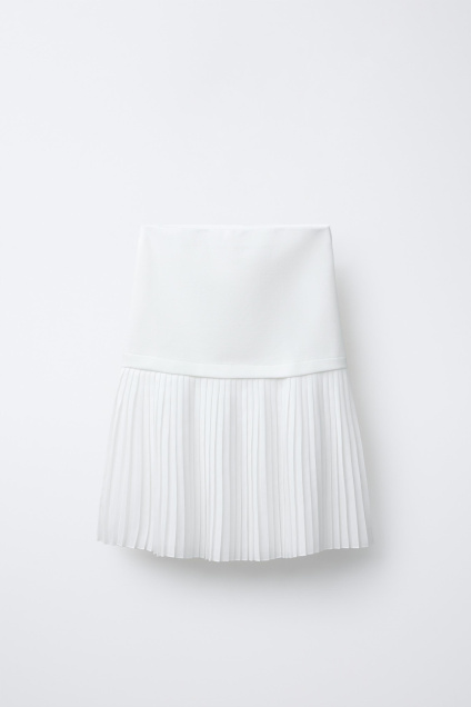 Zara ПЛИССИРОВАННАЯ ЮБКА-МИДИ 521795474-250-7