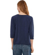 3/4 Sleeve Scoop Neck Tee