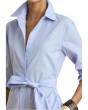 End-On-End Cotton Shirtdress