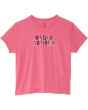 Tech Wordmark Short Sleeve T-Shirt (Big Kid)