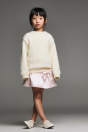 Zara АТЛАСНАЯ ЮБКА С БАНТОМ Пастельно-розового ЦВЕТА