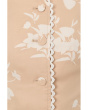 Sleeveless Button Down Fitted Mini Dress