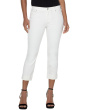 Charlie Crop Wide Rolled Cuff in Bone White