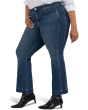 Plus Size Natalie High-rise Bootcut Side Inset-wide Hem