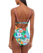 Viva Vacation Square Neck One-Piece