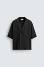 Zara РУБАШКА-КИМОНО ИЗ ВИСКОЗЫ И ЛЬНА 526697003-800-2