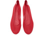 Jayna Leather-Trim Mesh Flats