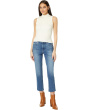 High-Rise Brigitte Raw Hem Cuf in Stronghold