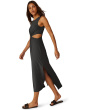 Around The World Front Twist Dress