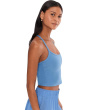 Spacedye Slim Racerback Cropped Tank