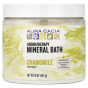 Aura Cacia, Ароматерапевтическое средство для ванны с минералами, успокаивающая ромашка, 16 унций (454 г)