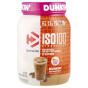 Dymatize, ISO100, гидролизованный, 100% изолят сывороточного протеина, Dunkin Cappuccino, 610 г (1,3 фунта)